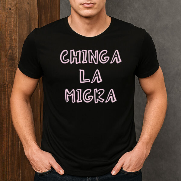 Chinga-La-Migra-Shirt-–-Pink-Outline-Immigrant-Rights-Tee-US