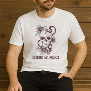 Chinga-La-Migra-Shirt-–-Skull-&-Snake-Immigrant-Rights-Tee-US