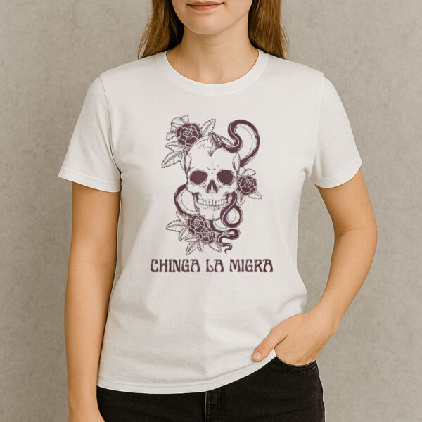 Chinga-La-Migra-Shirt-–-Skull-&-Snake-Immigrant-Rights-Tees