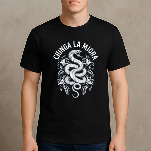 Chinga-La-Migra-Shirt-–-Snake-Graphic-Immigrant-Rights-Tee-USA