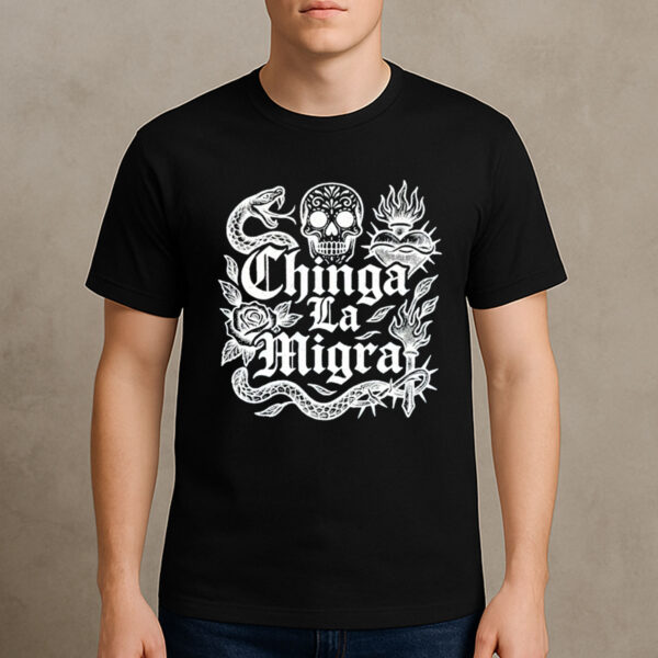 Chinga-La-Migra-Skull-Snake-Tee-–-Bold-Gothic-Protest-Shirt-USA