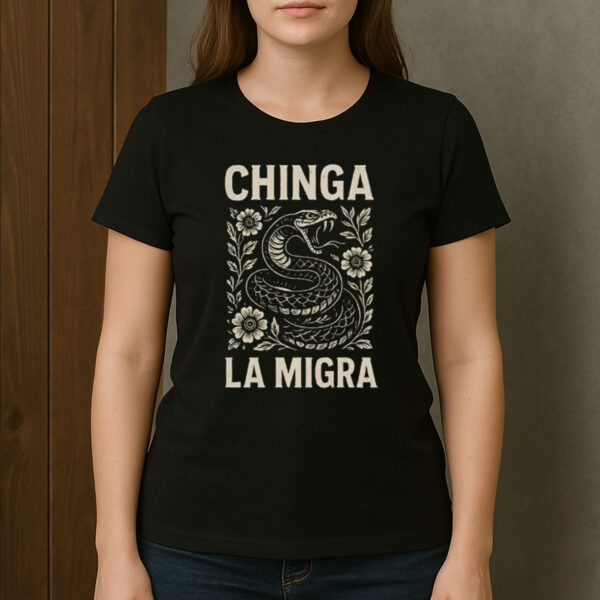 Chinga-La-Migra-Snake-Graphic-Immigrant-Rights-Protest-T-Shirt