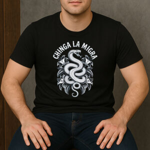 Chinga-La-Migra-Snake-Graphic-Protest-Shirts
