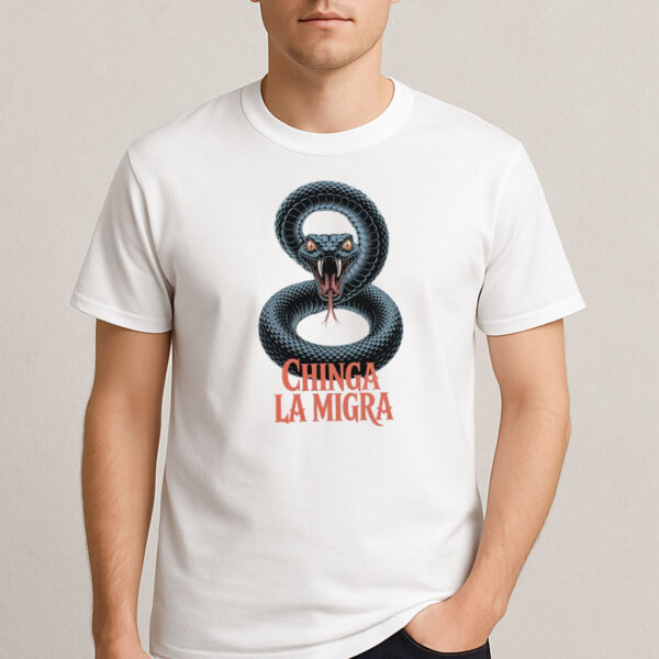 Chinga-La-Migra-Snake-Protest-Graphic-T-Shirt