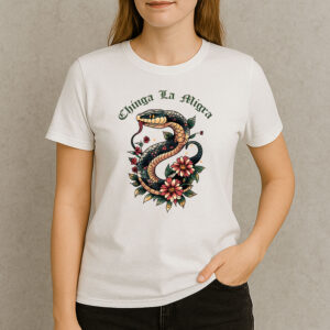 Chinga-La-Migra-Snake-Shirt-–-Activist-Protest-Graphic-Tee-US
