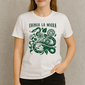 Chinga-La-Migra-Snake-Sunflower-Protest-T-Shirt-US