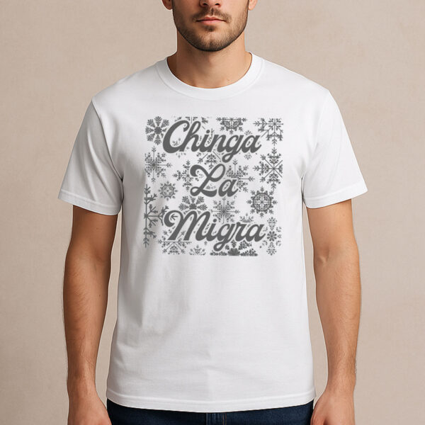 Chinga-La-Migra-Snowflake-Shirt-–-Anti-ICE-Protest-Graphic-Tee