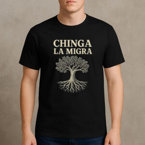 Chinga-La-Migra-Tree-Roots-Immigrant-Rights-Protest-T-Shirt