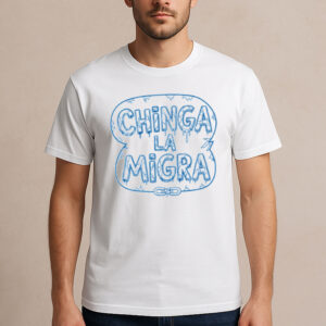 Chinga-La-Migra-by-Egyape-–-Blue-Graphic-Fitted-Scoop-T-Shirt-USA