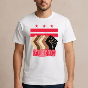 FREE-DC-Locally-T-Shirt-–-Washington-D.C.-Statehood-Protest-Tees