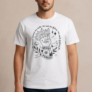 Feminist-Fist-Resist-&-Persist-Shirt-–-Activist-Protest-Tee-US