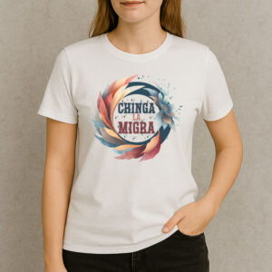 Floral-Chinga-La-Migra-Activist-Graphic-T-Shirt-US