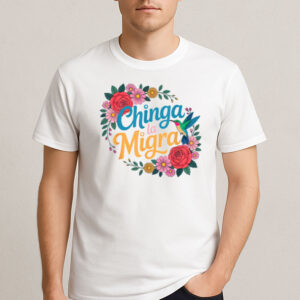 Floral-Chinga-La-Migra-T-Shirt-–-Vintage-Anti-ICE-Abolish-ICE-Tee
