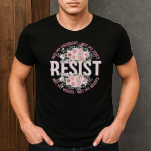 Floral-Resist-Shirt-–-Retro-Botanical-Activist-Graphic-Tee