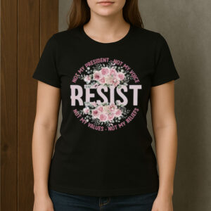 Floral-Resist-Shirt-–-Retro-Botanical-Activist-Graphic-Tee-US