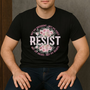 Floral-Resist-Shirt-–-Retro-Botanical-Activist-Graphic-Tee-USA