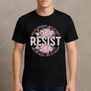 Floral-Resist-Shirt-–-Retro-Botanical-Activist-Graphic-Tees
