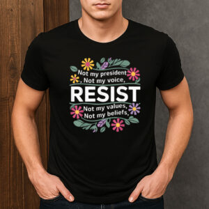Floral-Resist-–-Not-My-President-Anti-Trump-Protest-Tee-USA