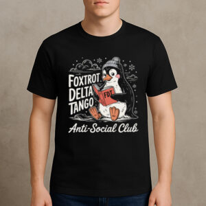 Foxtrot-Delta-Tango-Penguin-T-Shirt-–-Funny-Anti-Social-Club-Tees
