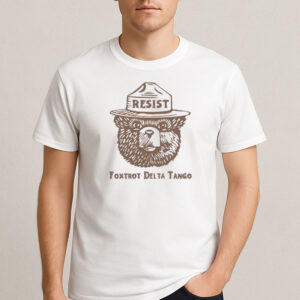 Foxtrot-Delta-Tango-Resist-Bear-Shirt-–-Political-Tee-US