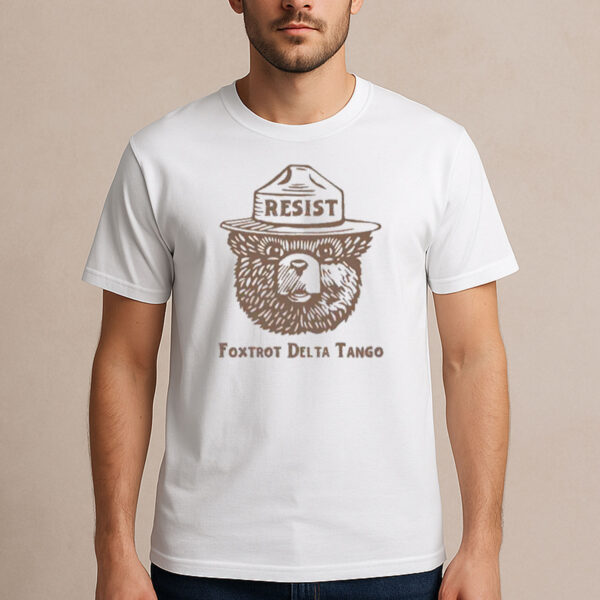 Foxtrot-Delta-Tango-Resist-Bear-Shirt-–-Political-Tees