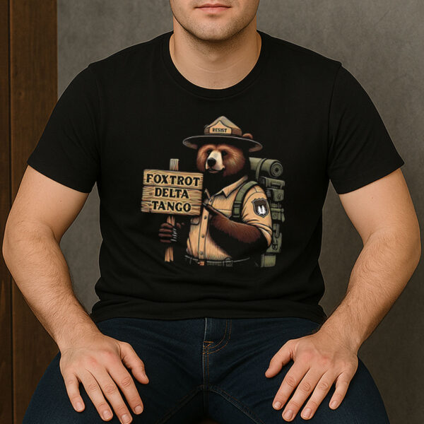 Foxtrot-Delta-Tango-Resist-–-National-Forest-Bear-Tee