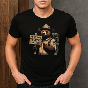 Foxtrot-Delta-Tango-Resist-–-National-Forest-Bear-Tee-USA