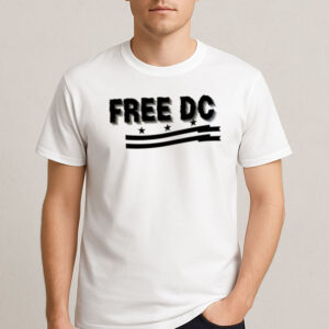 Free-DC-Brushstroke-Flag-T-Shirt-–-Washington-D.C.-Statehood-Protest-Tee