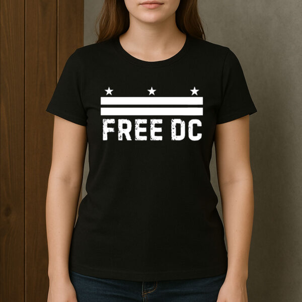 Free-DC-Flag-Protest-Shirt-–-Washington-D.C.-Statehood-Tee