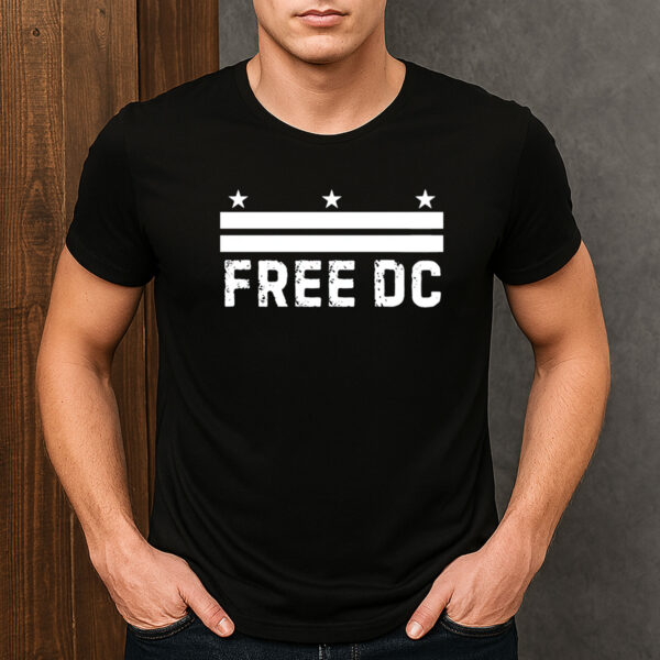 Free-DC-Flag-Protest-Shirt-–-Washington-D.C.-Statehood-Tee-US