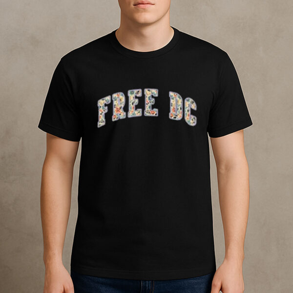 Free-DC-Floral-Lettering-Shirt-–-Statehood-Protest-Tee