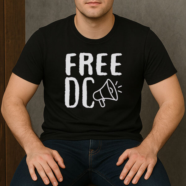 Free-DC-Protest-T-Shirt-–-Statehood-&-Justice-Activist-Tee-US