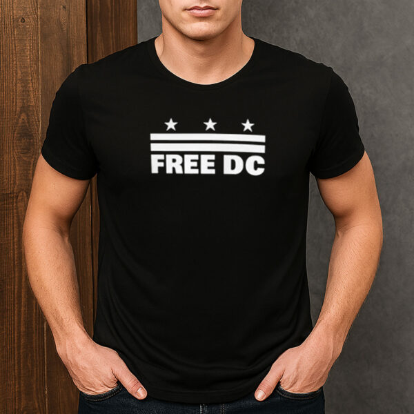 Free-DC-Shirt-–-Washington-D.C.-Statehood-Protest-Tee-US