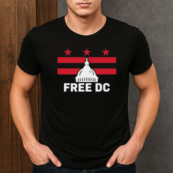 Free-DC-Shirt-–-Washington-DC-Statehood-Protest-Tee