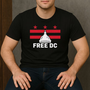 Free-DC-Shirt-–-Washington-DC-Statehood-Protest-Tee-USA
