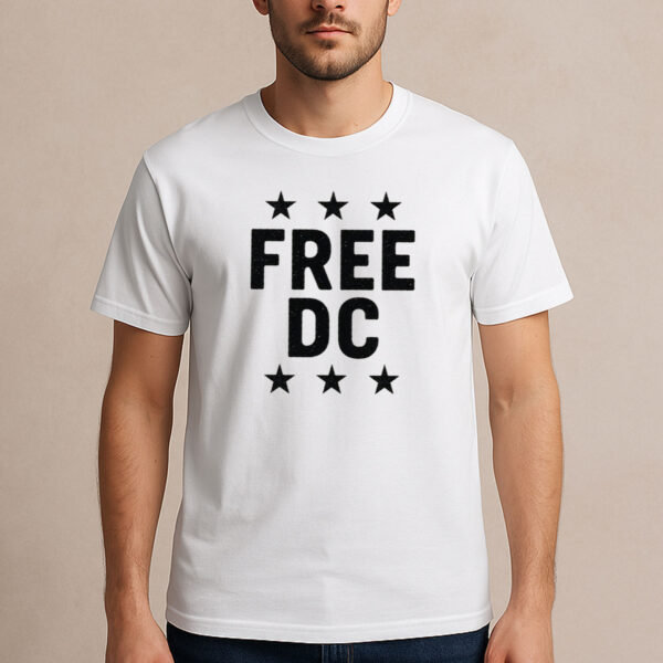 Free-DC-Six-Star-Shirt-–-Washington-D.C.-Statehood-Protest-Tee