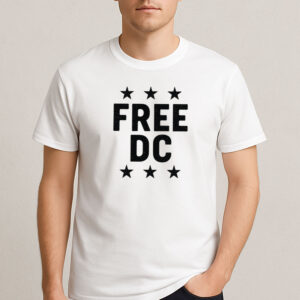 Free-DC-Six-Star-Shirt-–-Washington-D.C.-Statehood-Protest-Tee-USA
