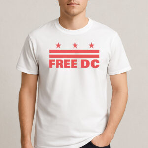 Free-DC-Stars-&-Stripes-Protest-T-Shirt-–-Washington-D.C.-Statehood-Tee