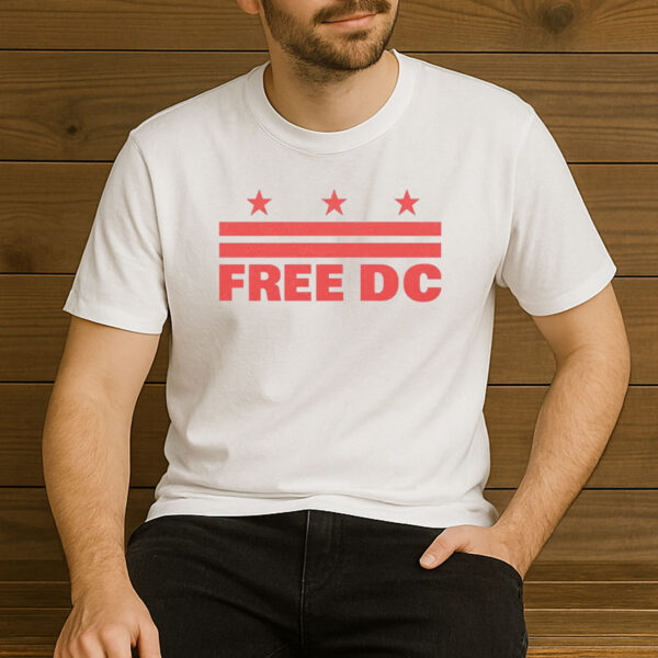 Free-DC-Stars-&-Stripes-Protest-T-Shirt-–-Washington-D.C.-Statehood-Tees