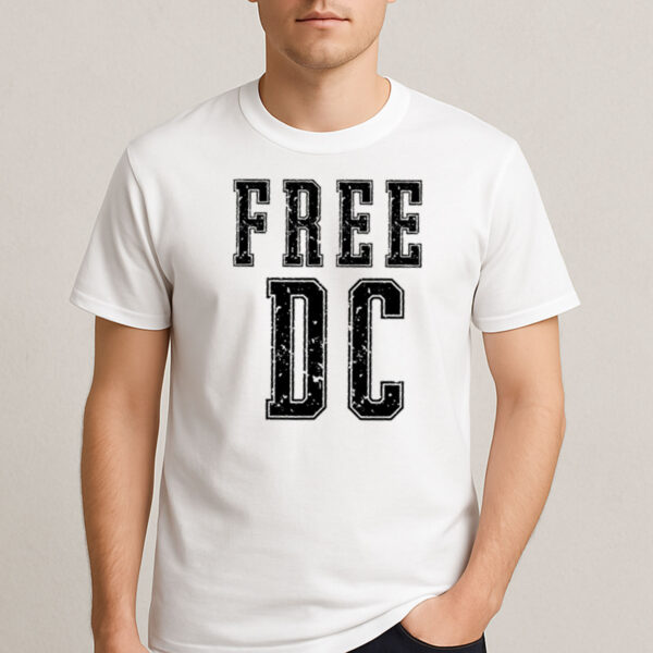 Free-DC-T-Shirt-–-Bold-Varsity-Lettering-Political-Protest-Tees