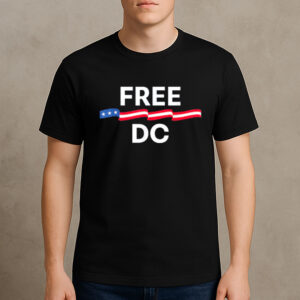 Free-DC-T-Shirt-–-Patriotic-Ribbon-Washington-DC-Statehood-Tee-US