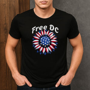 Free-DC-T-Shirt-–-Patriotic-Sunflower-Resist-Federal-Overreach-Tee