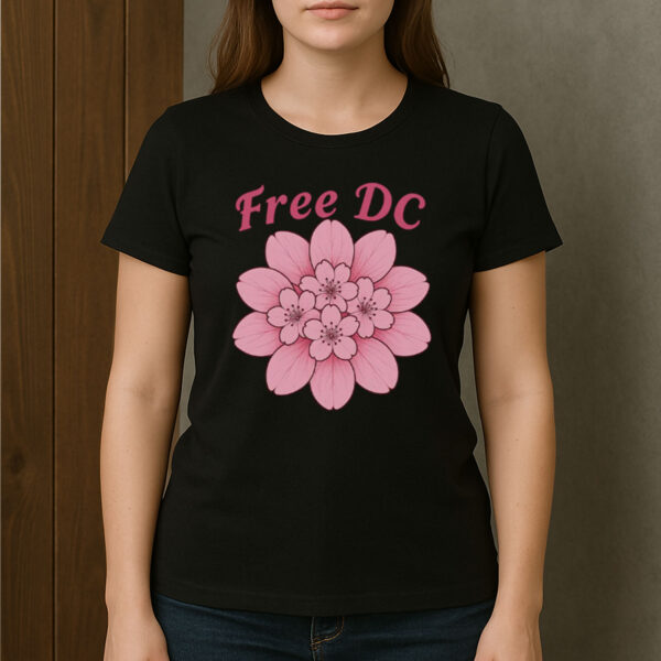 Free-DC-T-Shirt-–-Pink-Cherry-Blossom-Resist-Federal-Overreach-Tee-US