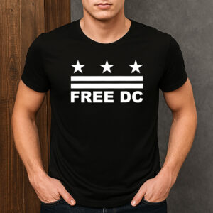 Free-DC-T-Shirt-–-Three-Stars-&-Stripes-Minimalist-Protest-Tee
