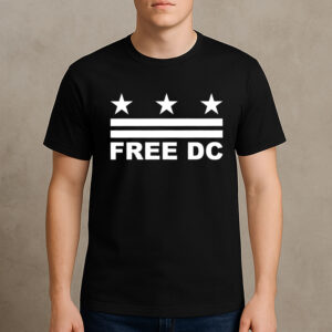 Free-DC-T-Shirt-–-Three-Stars-&-Stripes-Minimalist-Protest-Tees