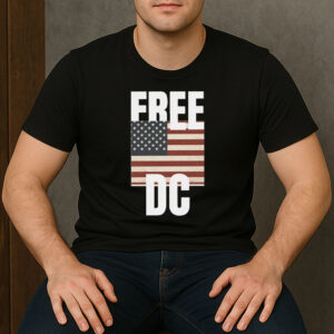 Free-DC-T-Shirt-–-Vintage-American-Flag-Washington-DC-Statehood-Tee