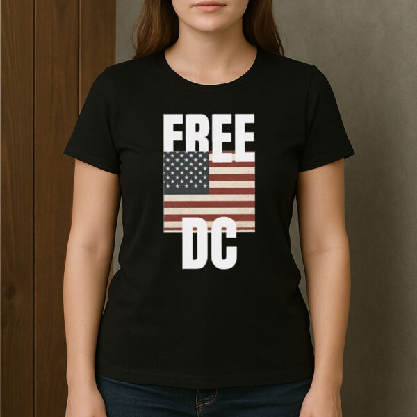 Free-DC-T-Shirt-–-Vintage-American-Flag-Washington-DC-Statehood-Tees