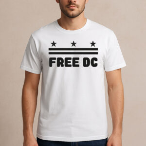 Free-DC-T-Shirt-–-Washington-DC-Statehood-Political-Activist-Tee
