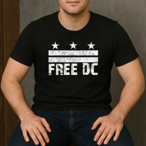 Free-DC-T-Shirt-–-Washington-DC-Statehood-&-Political-Rights-Tee-US