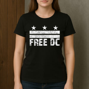 Free-DC-T-Shirt-–-Washington-DC-Statehood-&-Political-Rights-Tee-USA